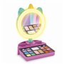 CLEMENTONI - Miroir de maquillage licorne - Anneau lumineux - Maquillage et accesoires cheveux et ongles - Des 7ans