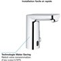 Mitigeur lavabo infrarouge GROHE Get E - limitateur température ajustable - déclenchement sans contact