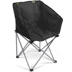 Fauteuil pliant - KAMPA - Tub Chair Eco Charcoal - Léger