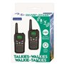 Talkie-Walkies LEXIBOOK noirs - Portée 8 km - Fonction Moniteur - Lampe de poche intégrée