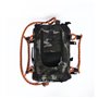 Sac de transport - M PETS - REMIX 2 en 1 Camouflage & Orange - 41 x 28 x 28 cm - Pliable - Léger - Ceinture baudrier