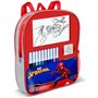 Sac a dos garni - MULTIPRINT - 24817 - 4 tampons Spiderman