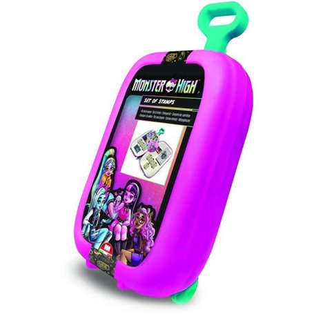 Trolley - MULTIPRINT - 64869 - 7 tampons Monster High