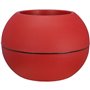 RIVIERA -  pot de fleurs Boule -  D40 - rouge