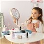 Smoby - My beauty studio - Coiffeuse sur table avec miroir inclinable et amovible - 15 accessoires factices  - Fabricati