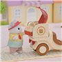 Jeu de Restauration - SYLVANIAN FAMILIES - Stand de Hamburgers - Papa Chat Latté et Scooter