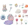 Coffret Boutique - SYLVANIAN FAMILIES - Boutique des Sirenes - Accessoires et Poignée Intégrée