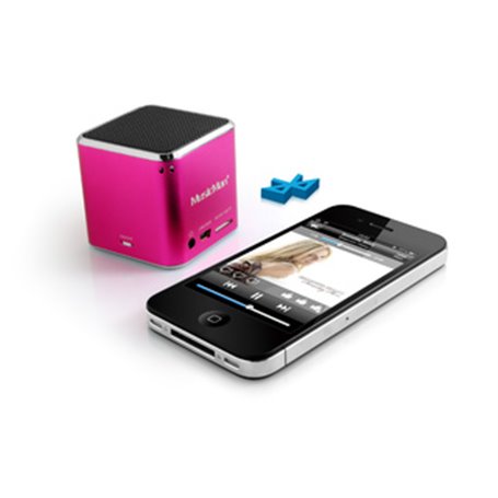 Technaxx Mini Musicman Wireless Soundstation BT-X2 Enceinte portable mono Rose