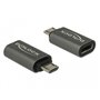 DeLOCK 65927 adaptateur et connecteur de câbles USB 2.0 Micro-B USB Type-C Anthracite