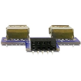 DeLOCK 9-pin 2.54 mm/2 x USB 2.0 1 x 9-pin 2.54 mm 2 x USB 2.0-A Noir