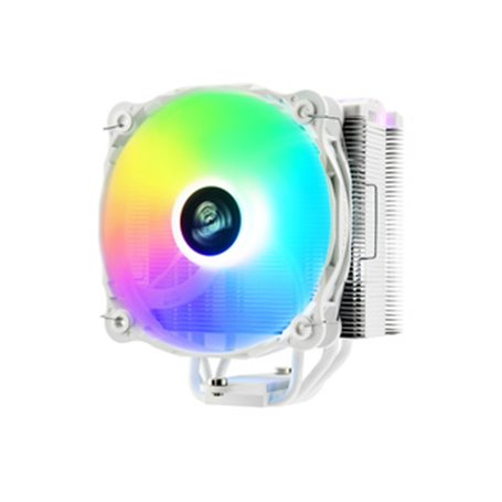 Enermax refroidisseur à air RGB Adressable blanc Intel / AMD Ryzen ventilateur silencieux 14 cm RGB Adressable Processeur Dissip