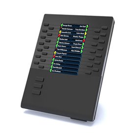Mitel 80C00007AAA-A module IP Noir 28 boutons