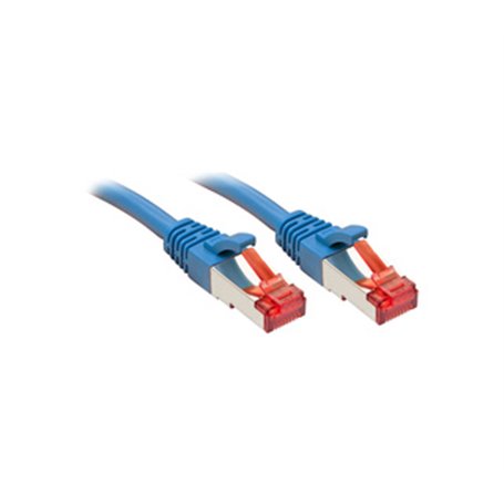 Lindy RJ-45/RJ-45 Cat6 0.3m câble de réseau Bleu 0