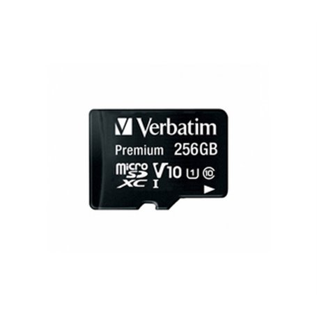 Verbatim Premium U1 256 Go MicroSDXC UHS-I Classe 10