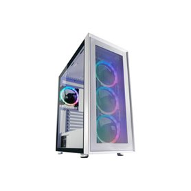 LC-Power Gaming 802W Midi Tower Blanc