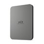 LaCie STLR5000400 disque dur externe 5 To Gris