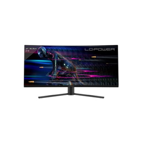 LC-Power LC-M34-UWQHD-165-C 34" UltraWide Quad HD 4 ms Noir