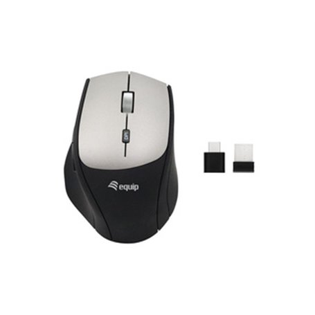 Equip 245115 souris Bureau Droitier RF sans fil Optique 2400 DPI