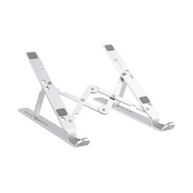 T'nB iClick Notebook Aluminium Stand Support pour ordinateur portable et tablette Argent 43