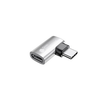 Alcasa USB-AD400 changeur de genre de câble USB 4.0 Gen.3x2 USB-C Argent