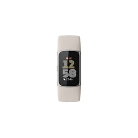 Fitbit Charge 6 AMOLED Bracelet connecté Beige