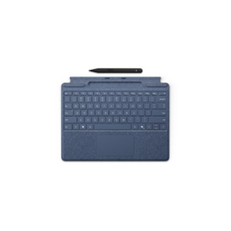 Microsoft Surface Pro Keyboard with Slim Pen AZERTY Belge Microsoft Cover port Bleu