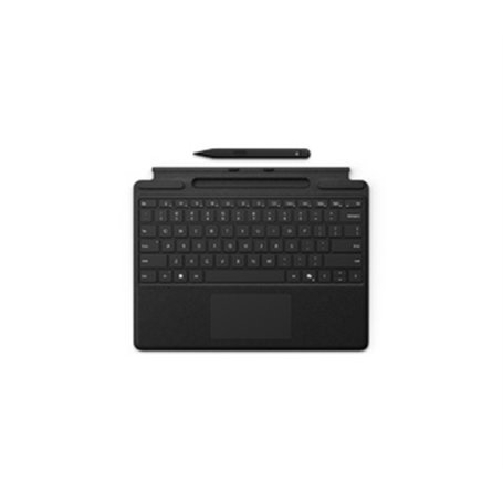 Microsoft Surface Pro Keyboard with Slim Pen AZERTY Belge Microsoft Cover port Noir