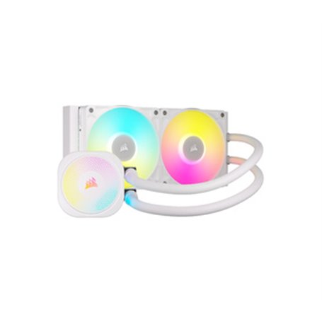 Corsair iCUE LINK TITAN RX RGB Processeur Refroidisseur de liquide tout-en-un 12 cm Blanc 1 pièce(s)