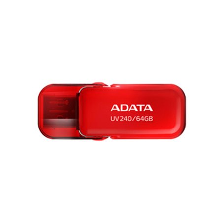 ADATA UV240 lecteur USB flash 64 Go USB Type-A 2.0 Rouge