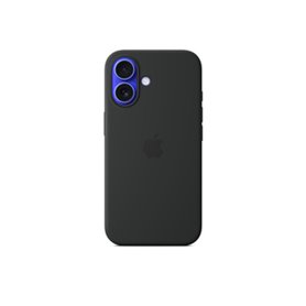 Apple Coque en silicone avec MagSafe pour iPhone 16 - Noir