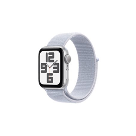 Apple Watch SE OLED 40 mm Numérique 324 x 394 pixels Écran tactile Argent Wifi GPS (satellite)