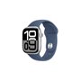 Apple Watch Series 10 OLED 42 mm Numérique 374 x 446 pixels Écran tactile Argent Wifi GPS (satellite)