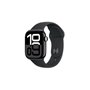 Apple Watch Series 10 OLED 42 mm Numérique 374 x 446 pixels Écran tactile Noir Wifi GPS (satellite)