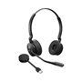 Jabra Engage 55 SE Casque Sans fil Arceau Bureau/Centre d'appels Noir