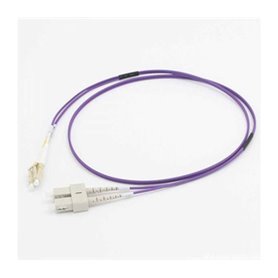 C2G 2 M CORDON DE RACCORDEMENT FIBRE OPTIQUE LC/SC OM4 LSZH - VIOLET