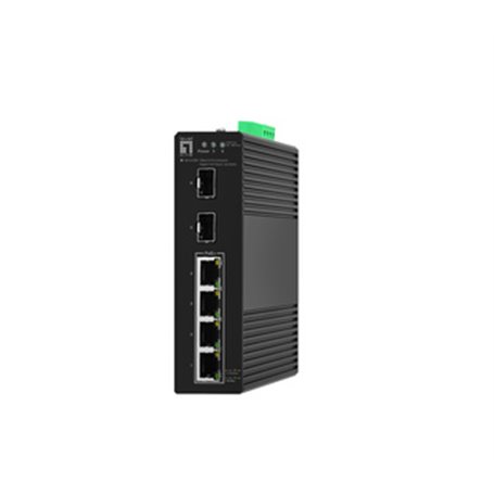 LevelOne IGS-2106P commutateur réseau Géré L2 Gigabit Ethernet (10/100/1000) Connexion Ethernet