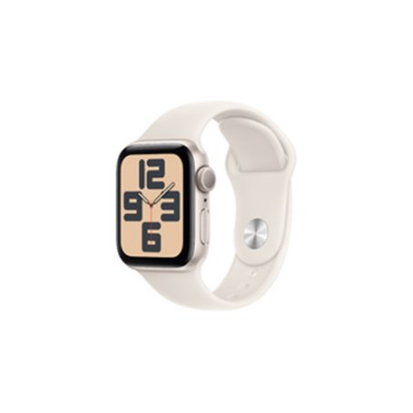 Apple Watch SE OLED 40 mm Numérique 324 x 394 pixels Écran tactile Beige Wifi GPS (satellite)