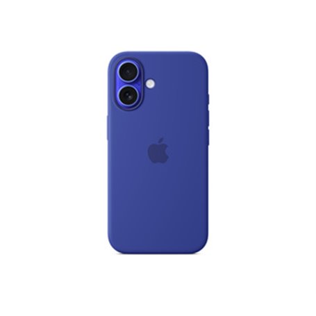 Apple Coque en silicone avec MagSafe pour iPhone 16 - Outremer