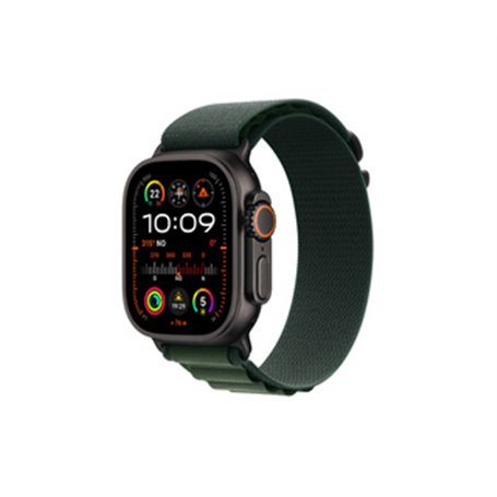 Apple Watch Ultra 2 OLED 49 mm Numérique 410 x 502 pixels Écran tactile 4G Noir GPS (satellite)