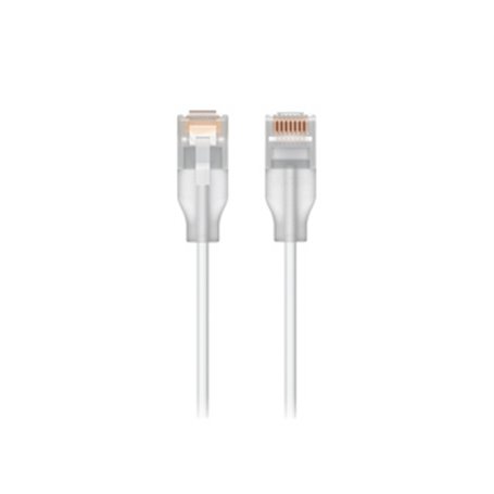 Ubiquiti UACC-Cable-Patch-EL-1M-W câble de réseau Translucide