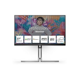 AOC Q27U3CV 27" LCD 4K Ultra HD 4 ms Noir