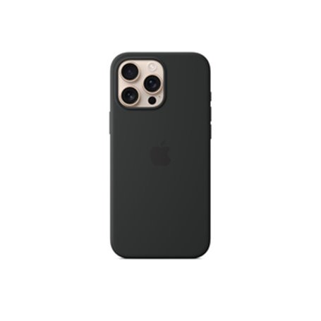 Apple Coque en silicone avec MagSafe pour iPhone 16 Pro Max - Noir