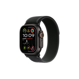 Apple Watch Ultra 2 OLED 49 mm Numérique 410 x 502 pixels Écran tactile 4G Noir GPS (satellite)