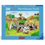 500p puzzle Asterix au village