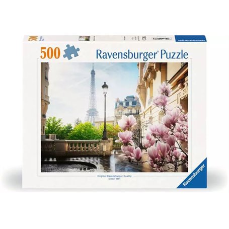 500p puzzle Le printemps a Paris