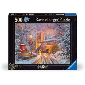 500p puzzle Un noel etincelant