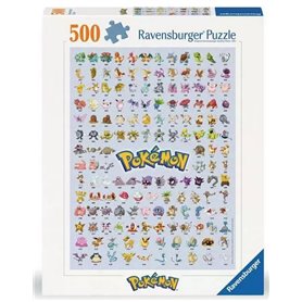 500p puzzle Pokedex premiere generation Pokemon