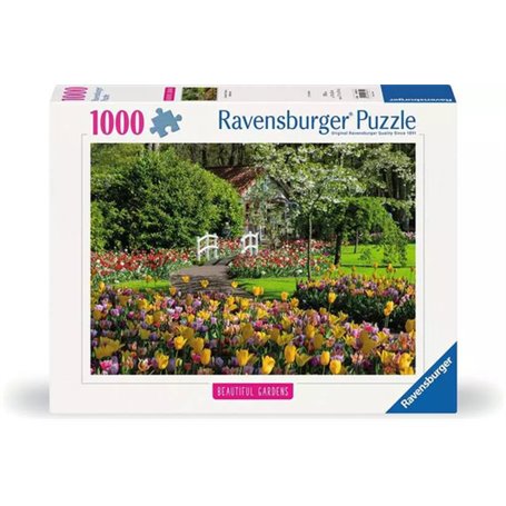 1000p puzzle Le jardin de Keukenhof aux Pays-Bas