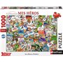 Puzzle 1000p Les albums d Asterix