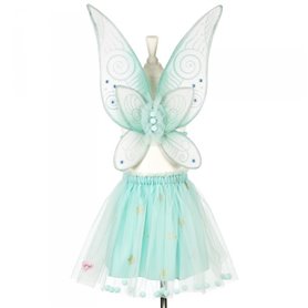 Jupe et ailes Angelina vert menthe 3-5 ans